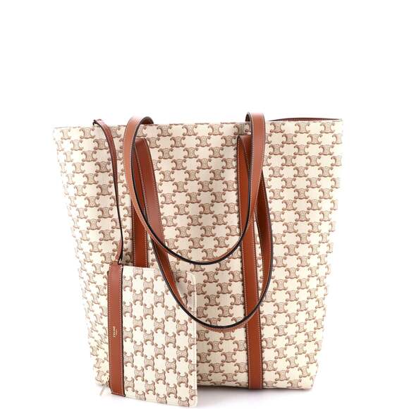 Museum Shopper Tote Triomphe Canvas #210819C12B - Picture 2 of 7